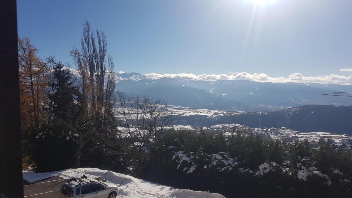 Studio Avec Vue Panoramique Sur La Montagne Font-Romeu-Odeillo-Via Buitenkant foto